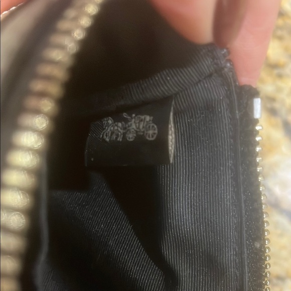 Coach Signature Monogram Wristlet - Picture 5 of 6